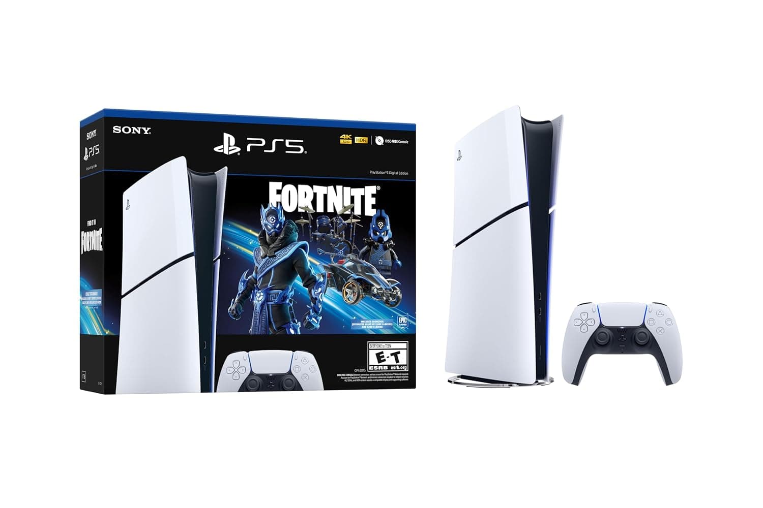 image-PlayStation PS5 Console - Fortnite Cobalt Star Digital Edition