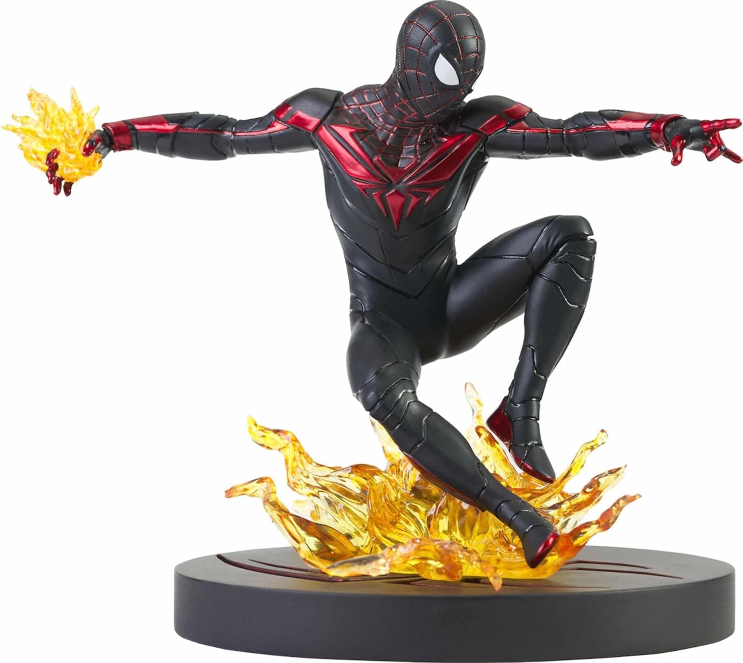 image-Diamond Select Toys Marvel Gallery: Miles Morales (PlayStation 5 Version) PVC Statue, Multicolor
