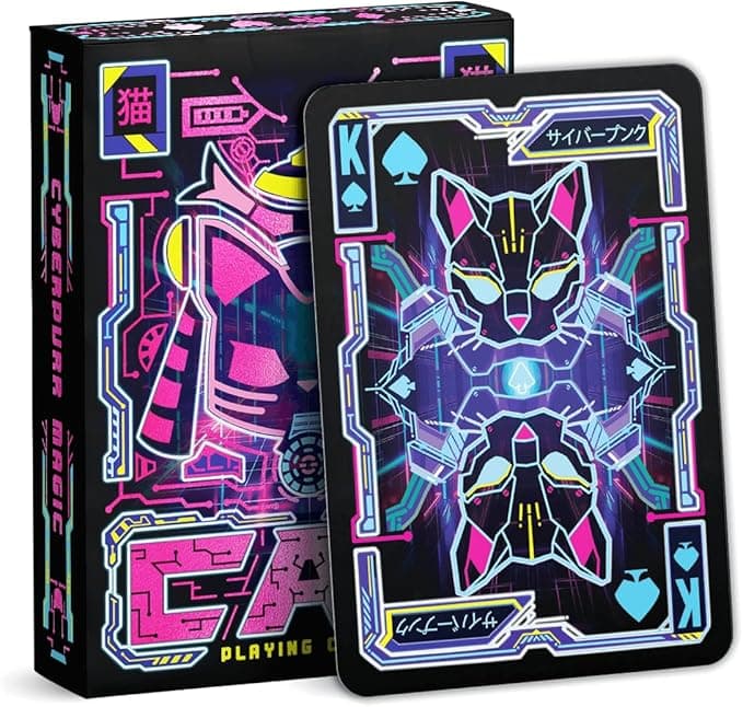 image-Cat Playing Cards for Adults Teens Men Friends Family Games Cool Deck